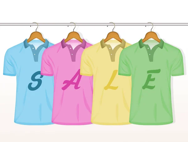 Abbildung Des Shirts Zum Verkauf — Stockfoto