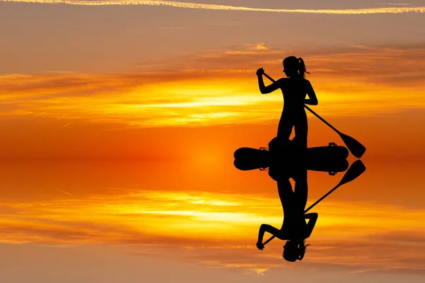 Stand Paddling Board — Stock Photo, Image