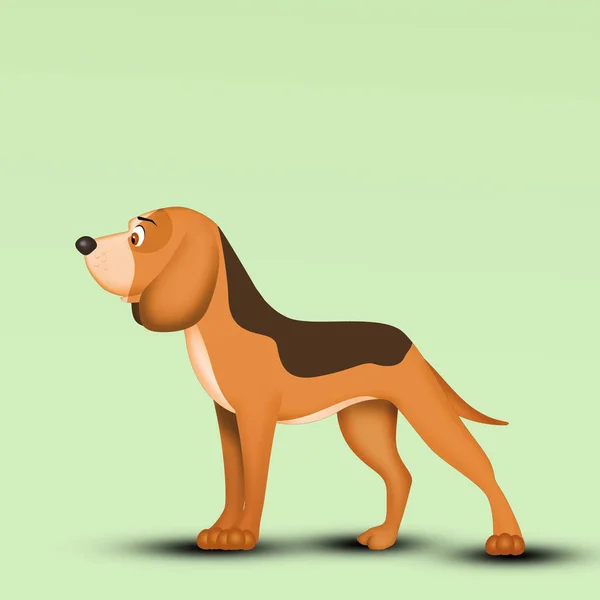 illustration of dog icon