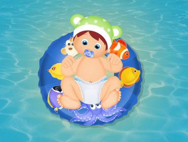 lifebuoy bebek çizimi