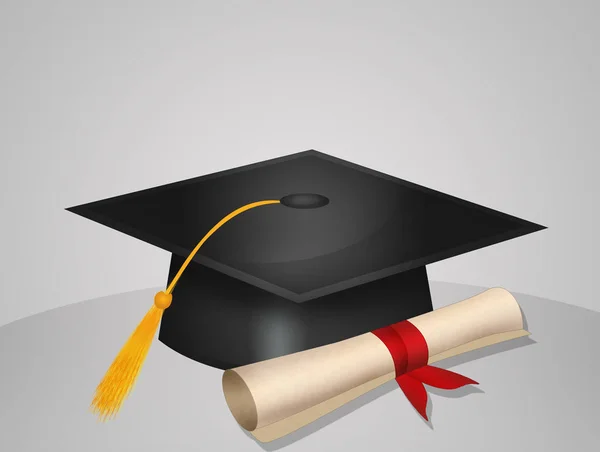 Hat Parchment Degree — Stock Photo, Image