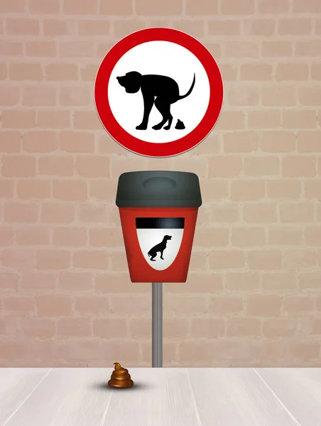 Skyldighet Att Samla Hund Bajs — Stockfoto
