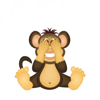 maymun illüstrasyon görmüyorum