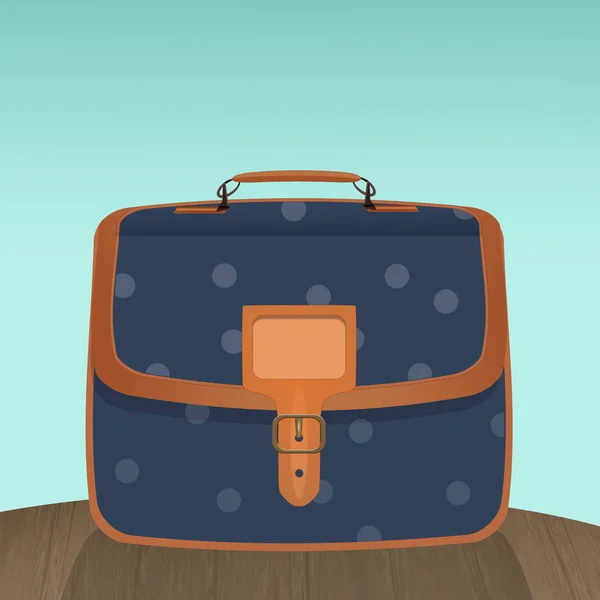 illustration of school bag