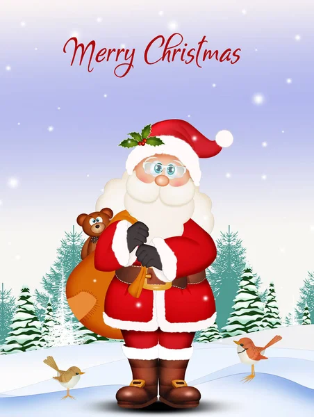 Illustration Merry Christmas — Stock Photo, Image