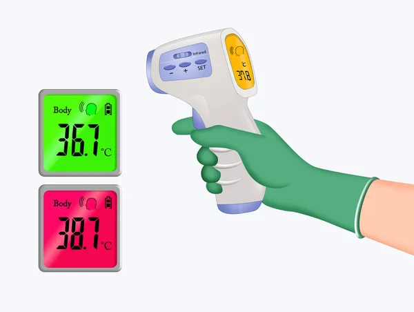 Control Temperatura Corporal Necesario —  Fotos de Stock