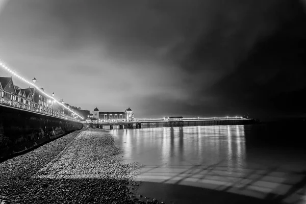 南ウェールズの桟橋 ストック写真