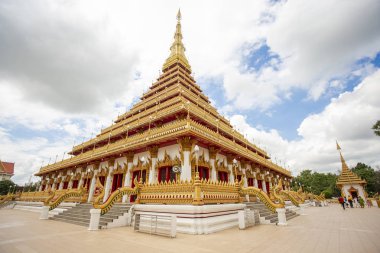 Khonkaen, Tayland-Octember 3: Wat Nong Wang tapınak khonkean ili, üzerinde Octember 3,2018, Khonkaen, Tayland.