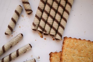 tanımlama bilgileri ve waffle bileşimi