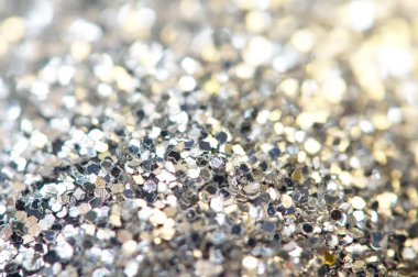 Festival parlak Noel arka plan parıldıyor gümüş.