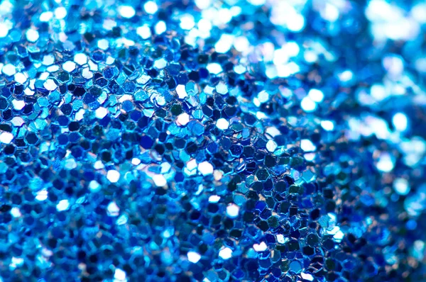 Navidad Brillante Festivo Fondo Azul Destellos — Foto de Stock