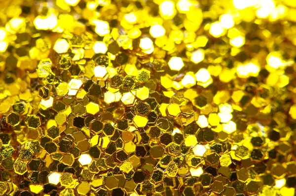 Feestelijke Briljante Kerstmis Achtergrond Gouden Van Sparkles — Stockfoto