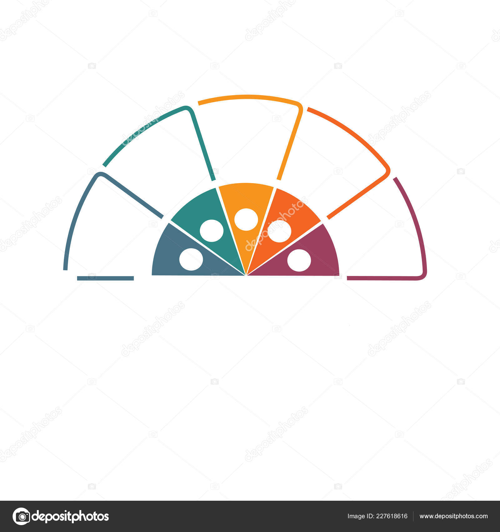 Pie Chart Lines