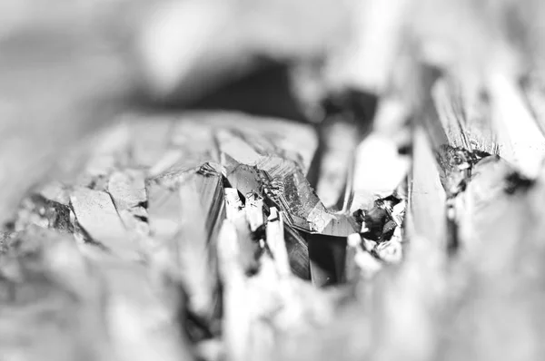 Черно Белый Фон Поверхности Кварца Макро — стоковое фото