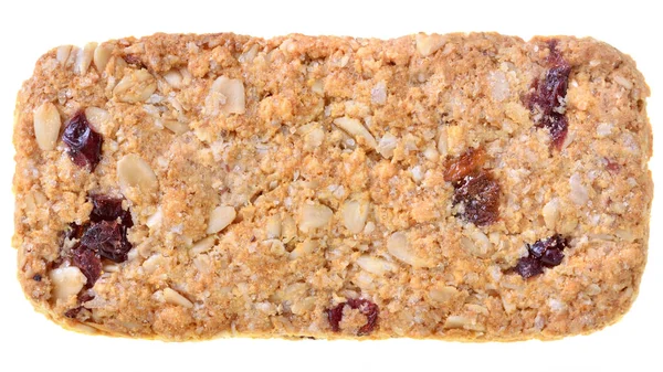 Chutný Čip Cookies Detailní Pohled Shora Izolované Bílém Pozadí — Stock fotografie