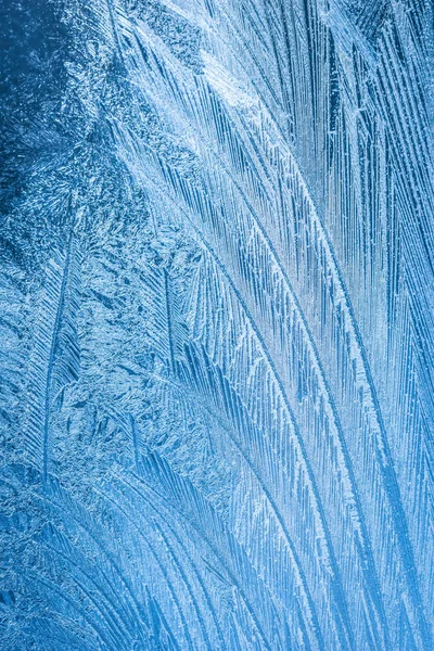 Padrão natural de vidro gelado — Fotografia de Stock