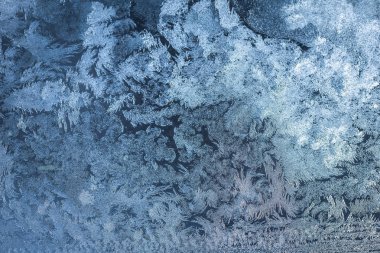 Buzlu cam doğal desen