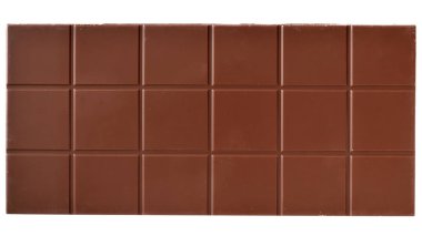 çikolata üst görünüm izole Bar