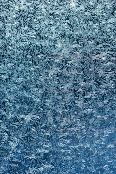 얼음 유리 자연 패턴 — 스톡 사진