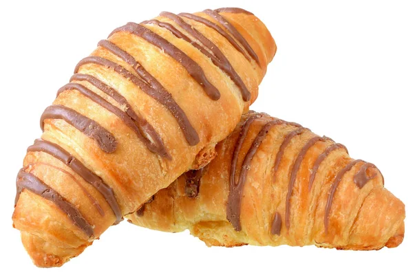 French pastry croissant isolated — Stock Photo, Image