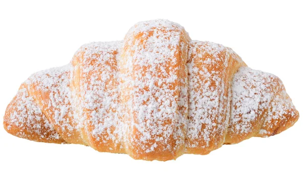 Croissant allo zucchero a velo . — Foto Stock