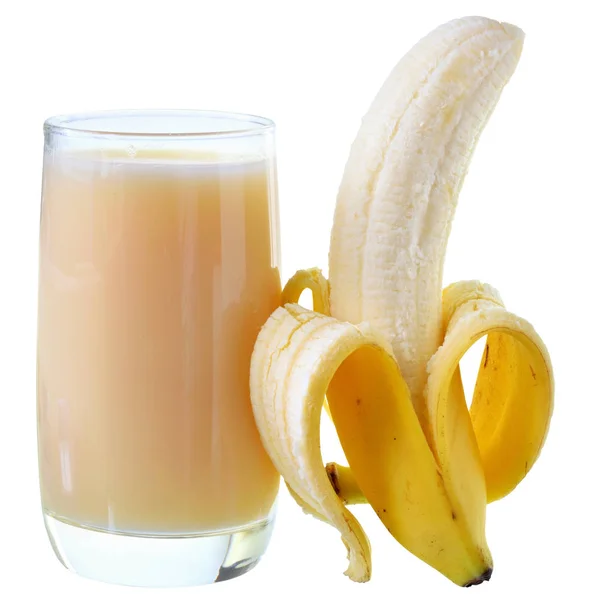 바나나 주스를 분리하다 — 스톡 사진