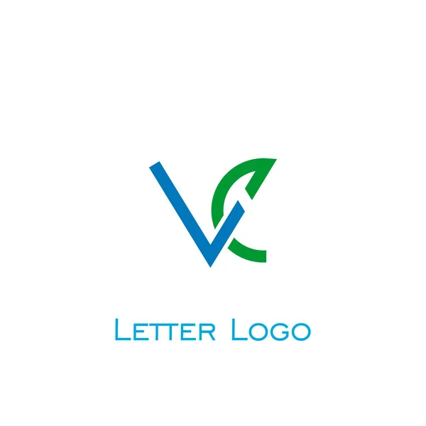 Brev Logotypdesign Vektor Ikoner — Stock vektor