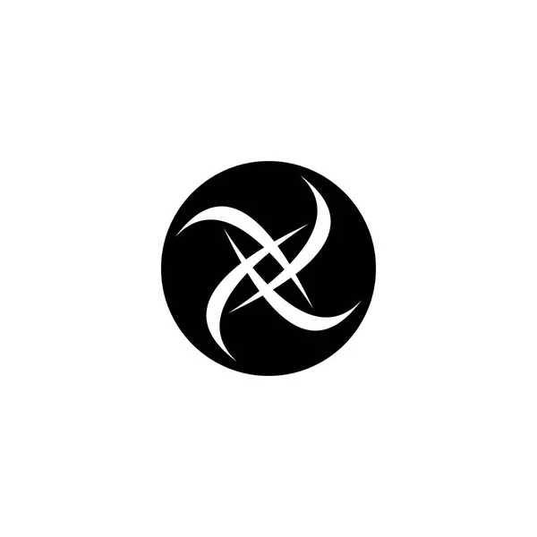 Logotipo Del Círculo Diseño Creativo Del Logotipo — Archivo Imágenes Vectoriales