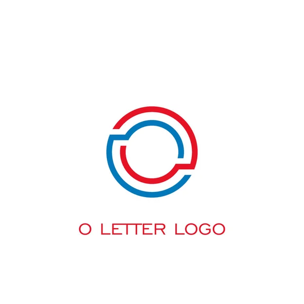 Letra Logotipo Logotipo Conexión Circular Iconos Vectoriales — Archivo Imágenes Vectoriales
