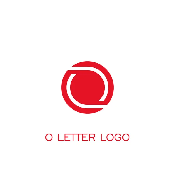 Дизайн Логотипа Круга Логотип Буквы Логотип Компании — стоковый вектор