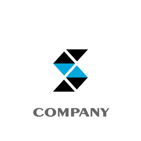 Design Logotipo Letra Logotipo Letra Simples Ícone Vetor — Vetor de Stock