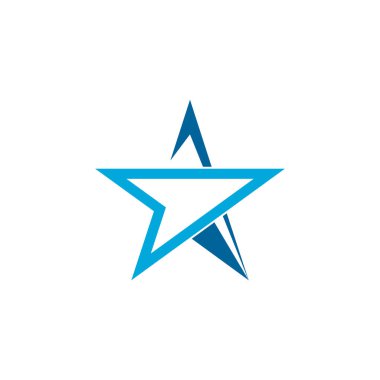 Yıldız logo vektör tasarımı, 