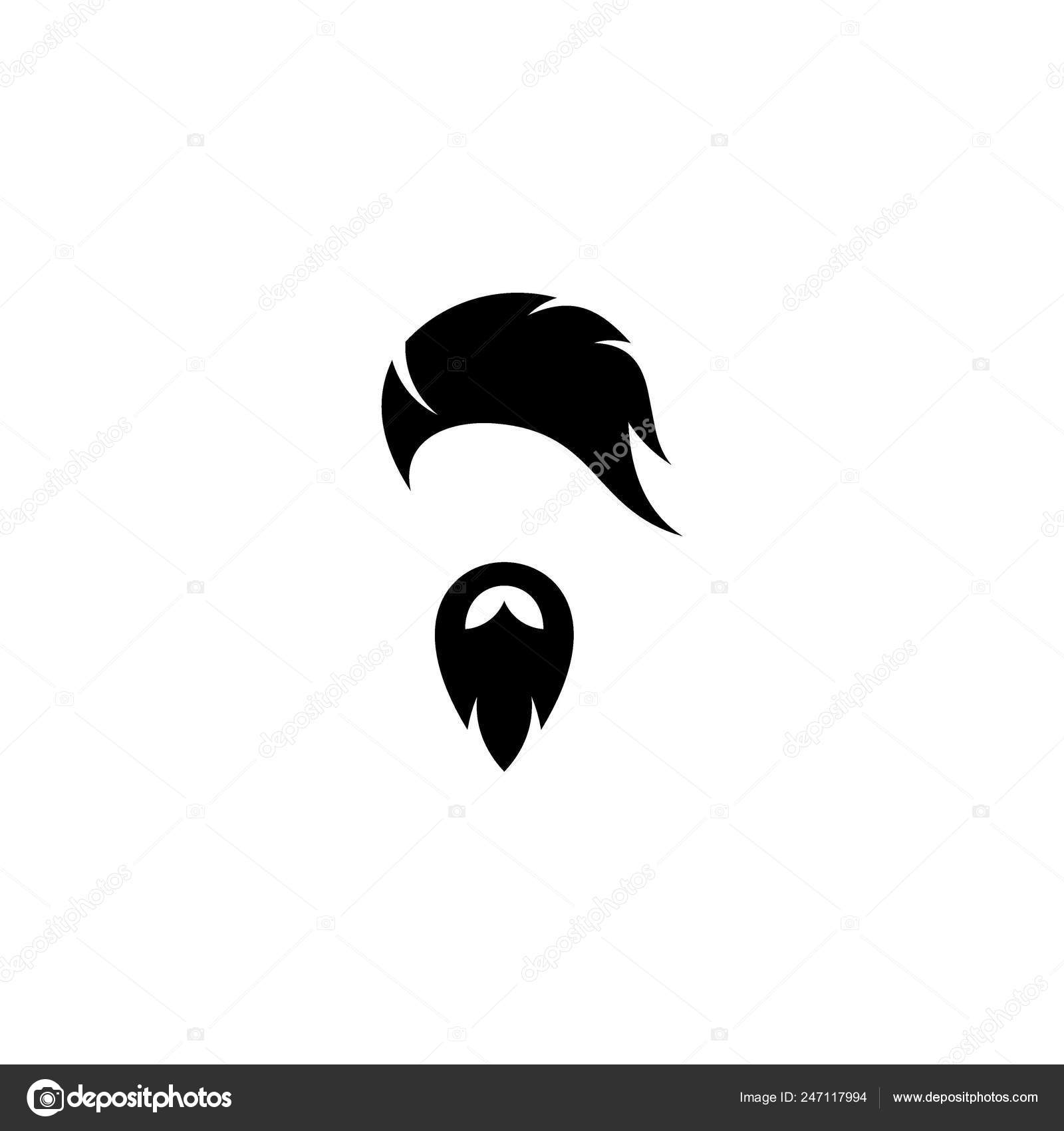 Gentlemen Graphic Vector Barbershop Graphic Logo Template Vector