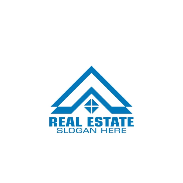 Design Logotipo Imobiliário Logotipo Arquitetura Negócios — Vetor de Stock