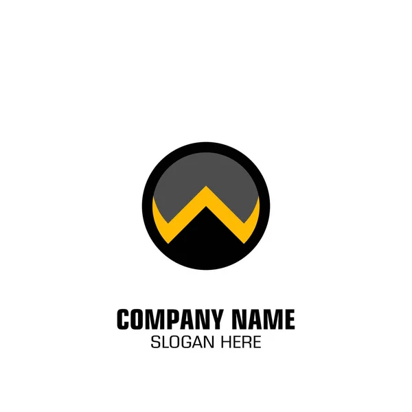 Creatieve Eerste Grafisch Logo Briefsjabloon Cirkel Concept Vector Iconen — Stockvector