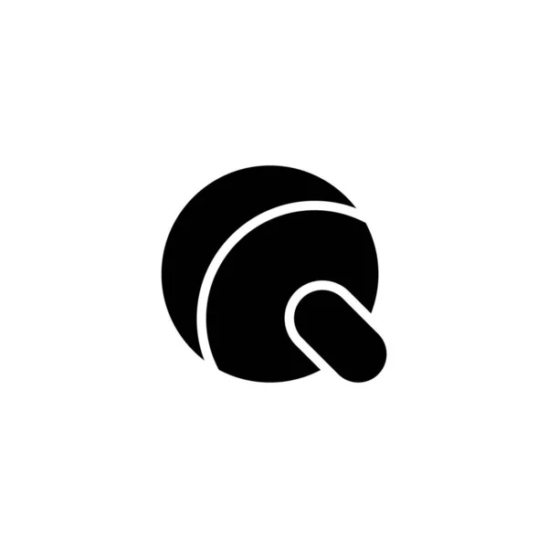 Anfangsbuchstabe Grafische Logovorlage Abstraktes Firmenlogo Isoliert Auf Weißem Hintergrund — Stockvektor