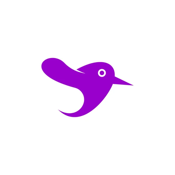 Abstrakte Fliegende Vögel Grafische Logo Vorlage Einfaches Und Minimalistisches Logo — Stockvektor
