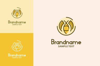 Yaratıcı Arı Doğrusal Tasarımı Konsepti.