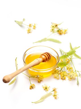 Limon çiçekleri bal ile