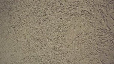 Yeşil dekoratif sıva. Duvardaki kalıplama