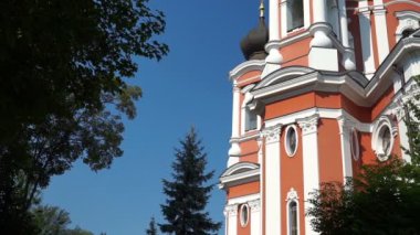 Kurki Manastırı, Moldova. Eski Hıristiyan mimarisi. Eski Orhei ve Kurki Manastırı .