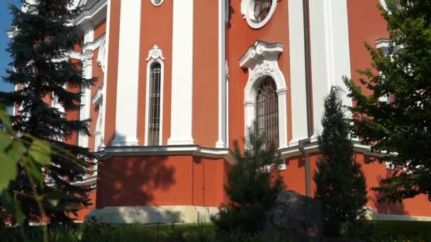 Kurki 修道院 摩尔多瓦 古老的基督教建筑 老奥尔海伊和 Kurki Monastry — 图库视频影像