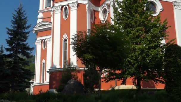 Kurki Klášter Moldavsko Staré Křesťanské Architektury Staré Orhei Kurki Monastry — Stock video