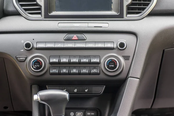 Salpicadero, interior del coche — Foto de Stock