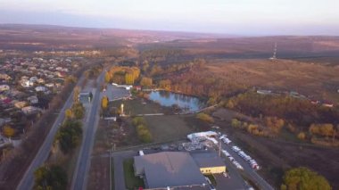 4k hava. Arabalı banliyösü eşit karayolu üzerinde