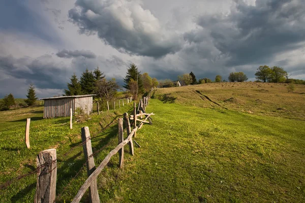 Carpatian livestock farms — Stock Photo, Image