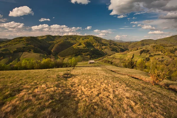 Карпатские горы весной . — стоковое фото