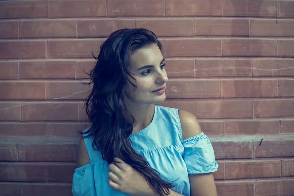 Retrato de uma menina bonita — Fotografia de Stock