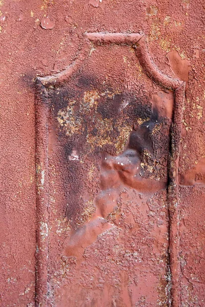 Textura Superficie Metal Oxidado Foto Cerca — Foto de Stock