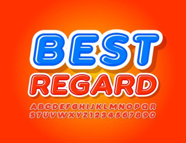 Parlak Yazı Tipi ile En İyi Yöntemi. Modern Parlak Alfabe Harfleri ve Sayıları